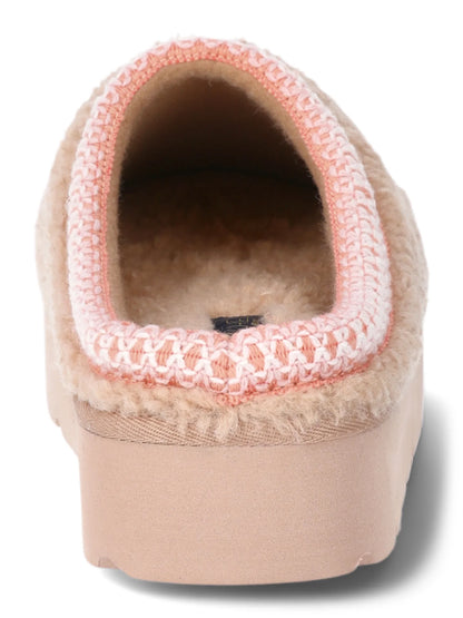 RACHEL Rachel Roy Women's Platform Cozy Scuff Slippers