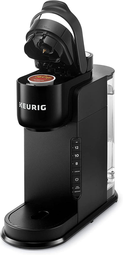 Keurig K-Express Single Serve K-Cup Pod Coffee Maker, 3 Brew Sizes, Strong Button Feature, 42oz Removable Reservoir, Black