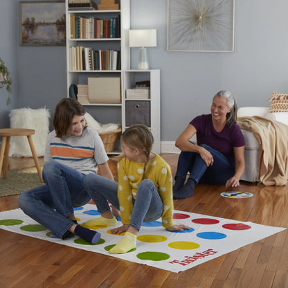 Twister Game with Spinner's Choice & Air Moves, Family Games for 2+ Players, Christmas Gifts for 6+