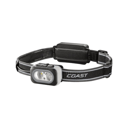 COAST RL27R Rechargeable Plus Rear Loading 1000 Lumens Tri-Color LED Headlamp, 4.9 oz.