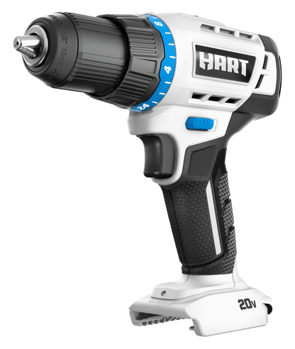 HART 20V 3-Tool Combo Kit, Drill, 6-1/2" Circular Saw, and LED Light 1 Each