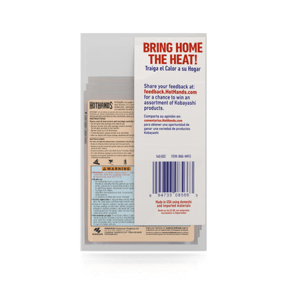 HotHands Large Body & Hand Super Warmers, 3-Pack