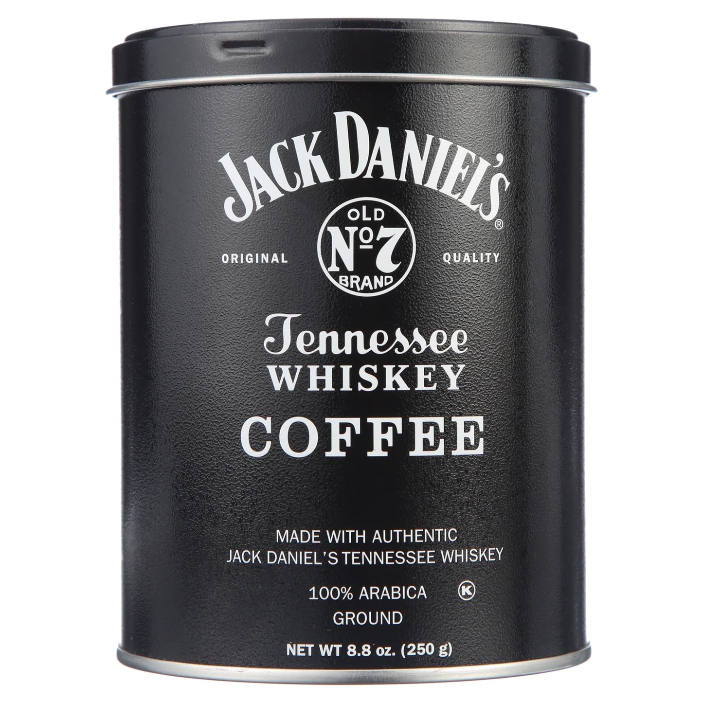 Jack Daniel's Tennessee Whiskey Coffee, Ground, 8.8oz Can