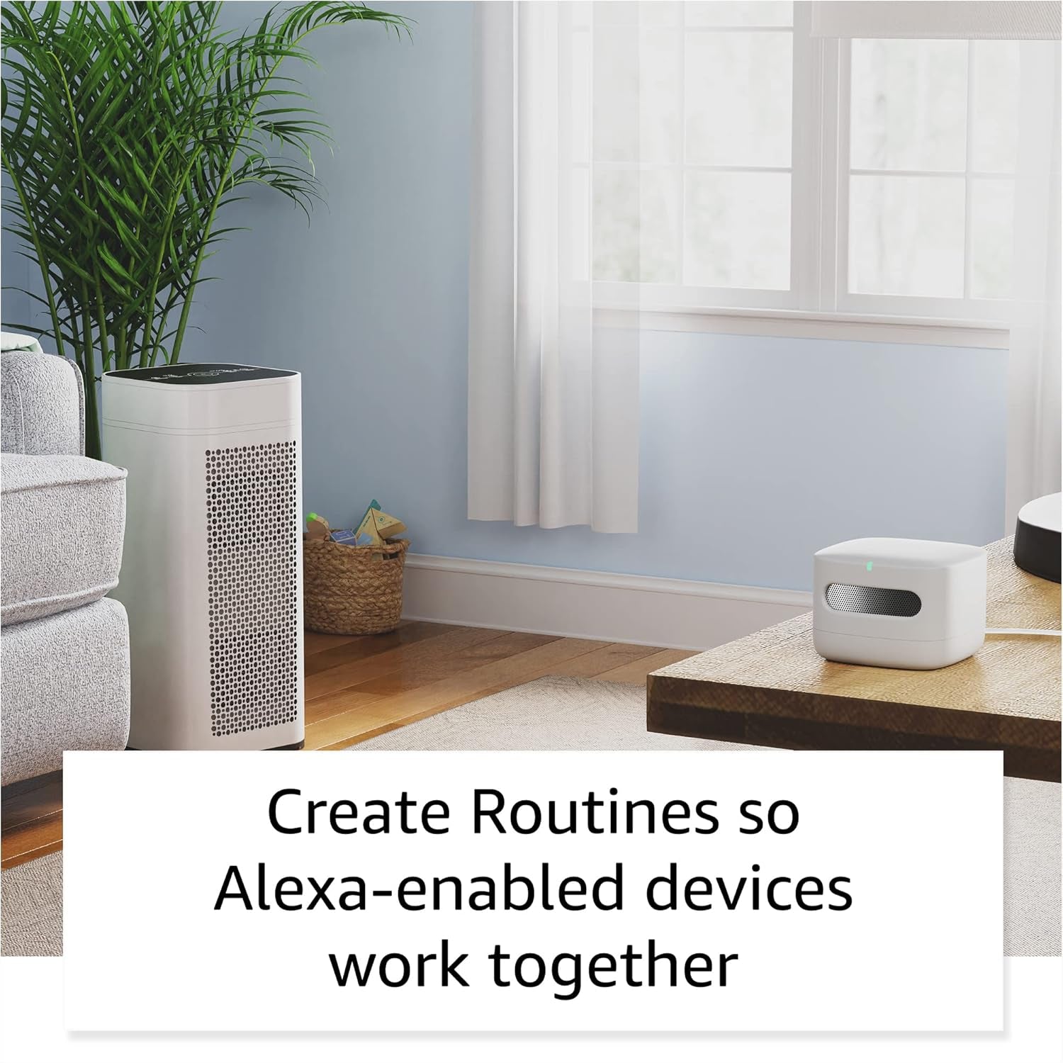 Amazon Smart Air Quality Monitor – Know your air, Works with Alexa