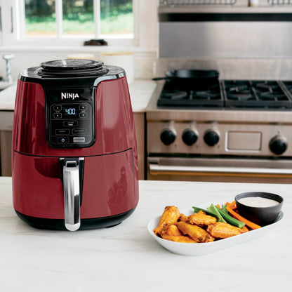 Ninja 4 qt Air Fryer, Red - Dishwasher Safe