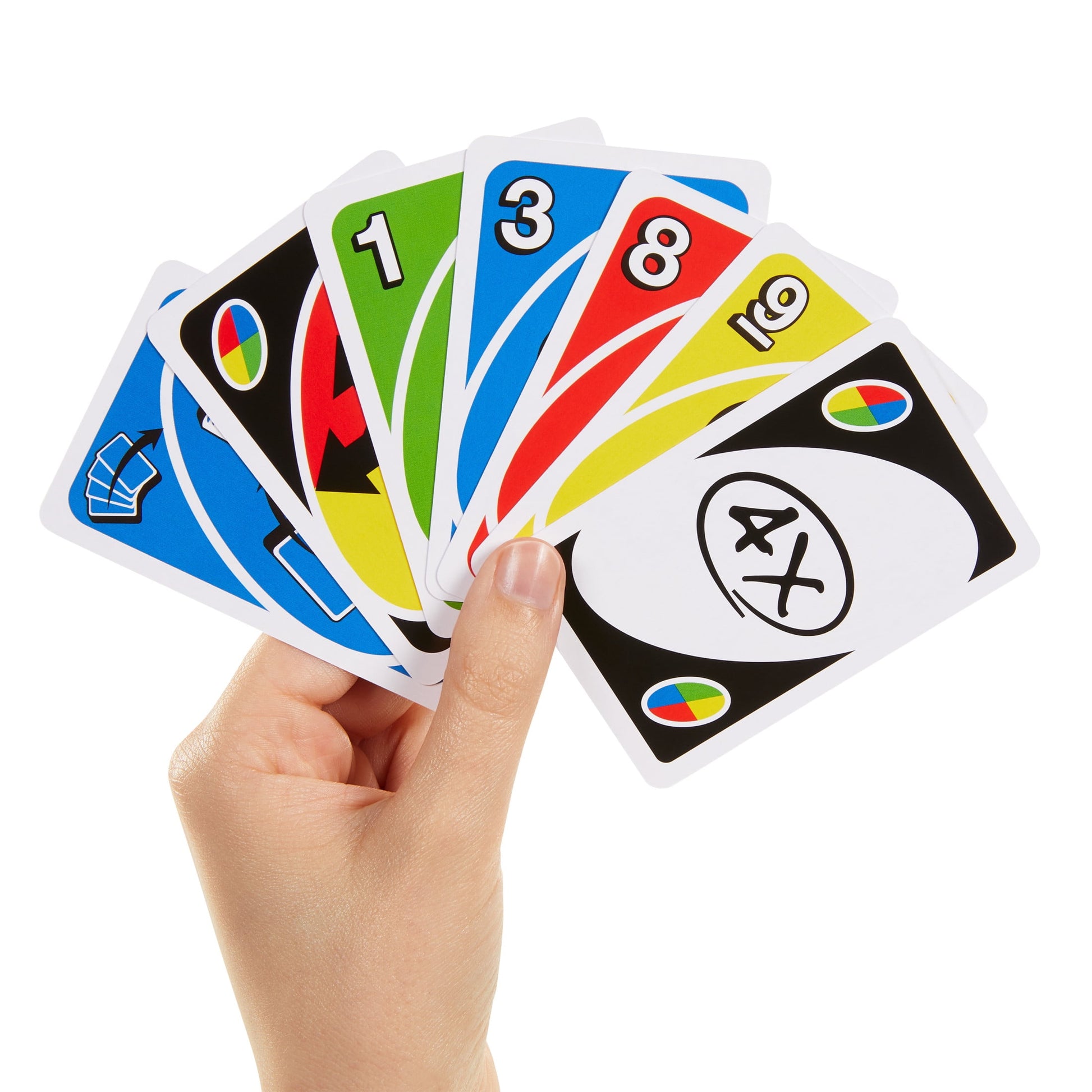 UNO Attack Card Game for Family Night with Card Launcher Featuring Lights & Sounds