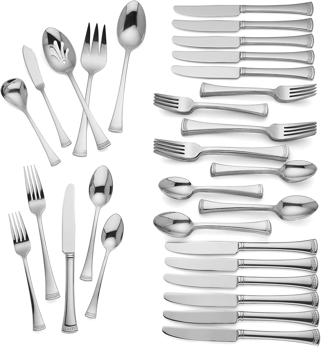 Lenox 815486 Portola 65-Piece Flatware Set