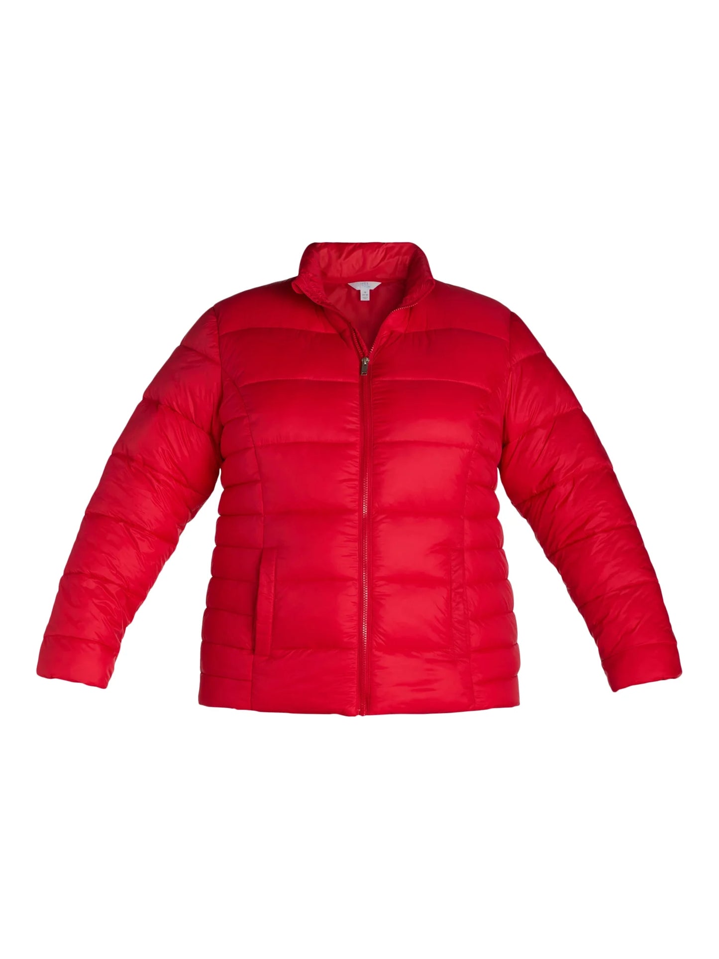 Time and Tru Women's and Women's Plus Puffer Jacket, Sizes XS-3X