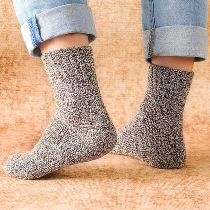 Clothclose Wool Socks - Winter Warm Wool Socks for Women Men, Soft Cozy Socks, Thick Knit Crew Socks Boot Socks for Women Men