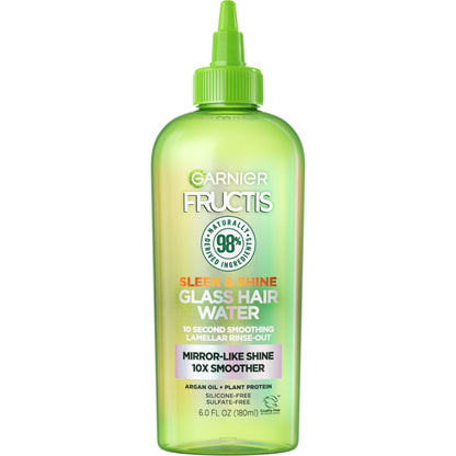 Garnier Fructis Sleek & Shine Argan Oil Smoothing Glass Hair Water, 6 fl oz