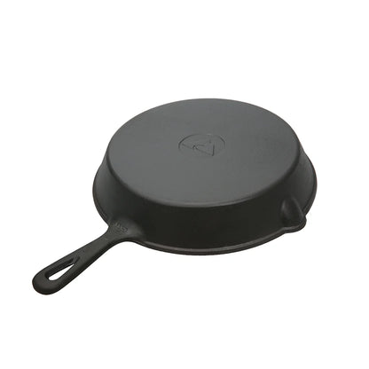 Ozark Trail 12" Pre-Seasoned Cast Iron Skillet with Handle and Lips