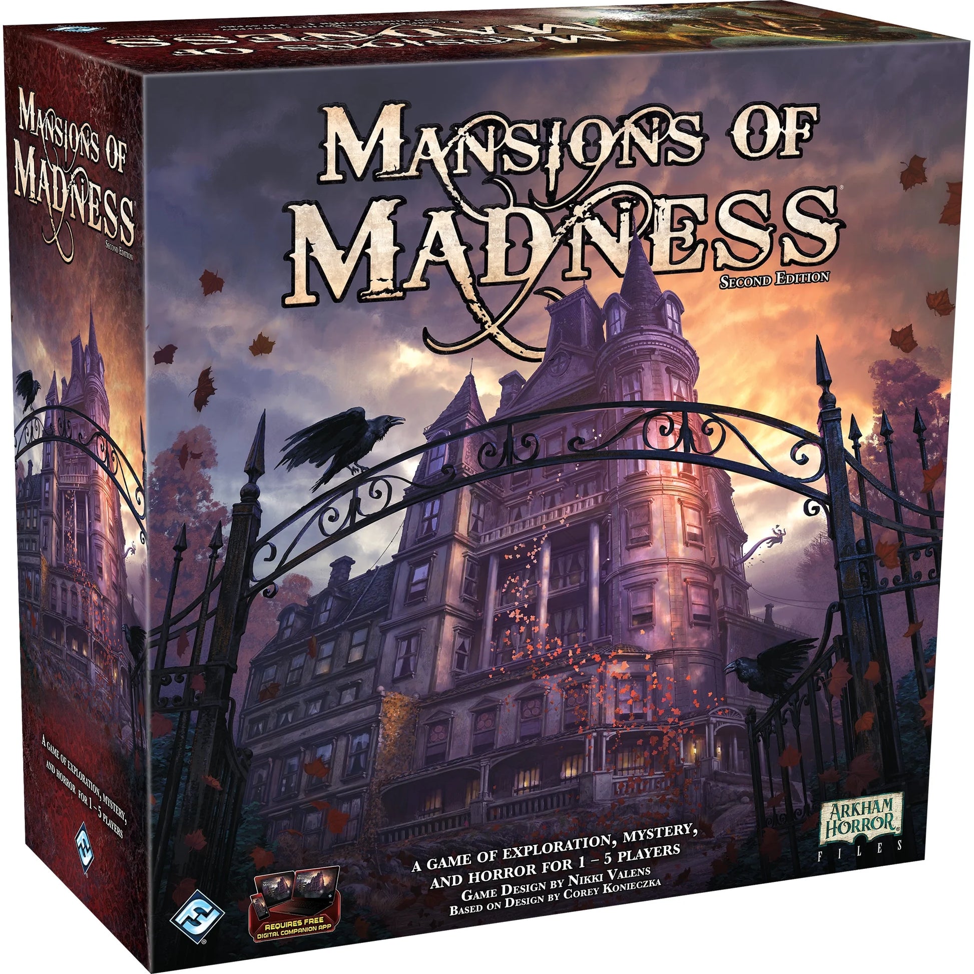 Mansions of Madness 2nd Edition Cooperative Board Game for Ages 14 and up, from Asmodee