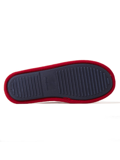 Dearfoams Cozy Comfort Men's Holiday Spirts Scuff Slippers