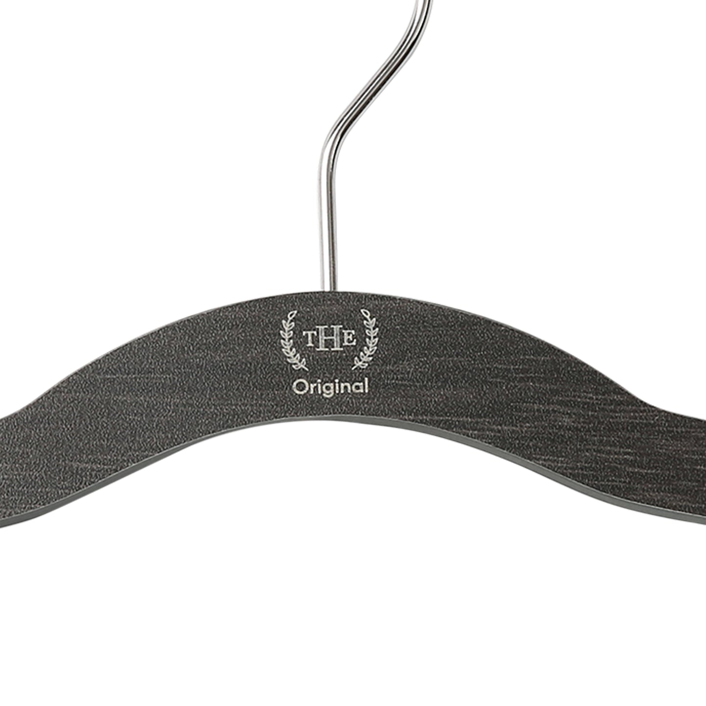 The Home Edit Thin Clothing Hangers, Pack of 30, Black