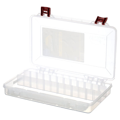 Plano ProLatch Stowaway Large Clear Organizer Tackle Box, Large, Clear