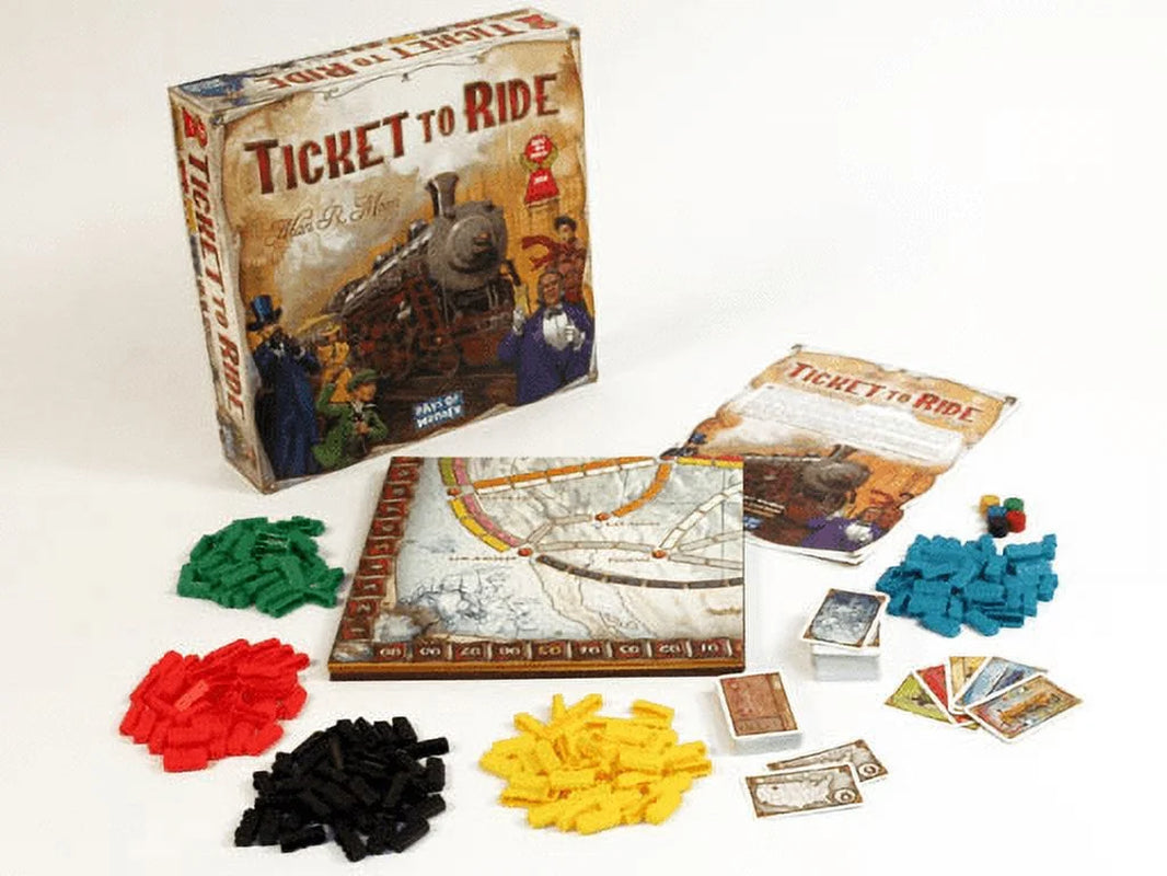 Ticket To Ride Strategy Board Game for Ages 8 and up, from Asmodee