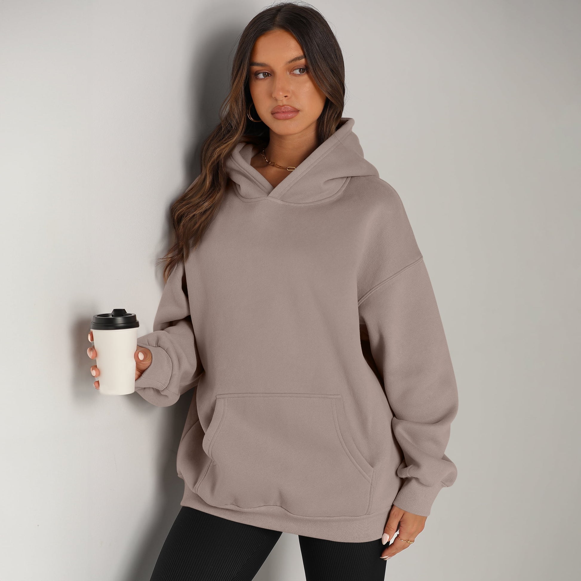 SUNBS Oversized Hoodies for Women Fall Fashion Sweatshirts Pullover Womens Clothes with Pocket