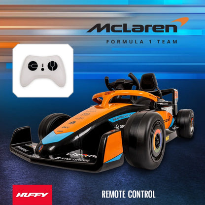 Huffy McLaren F1 Race Car Kids Battery Ride-On Toy, 12V, Remote Control