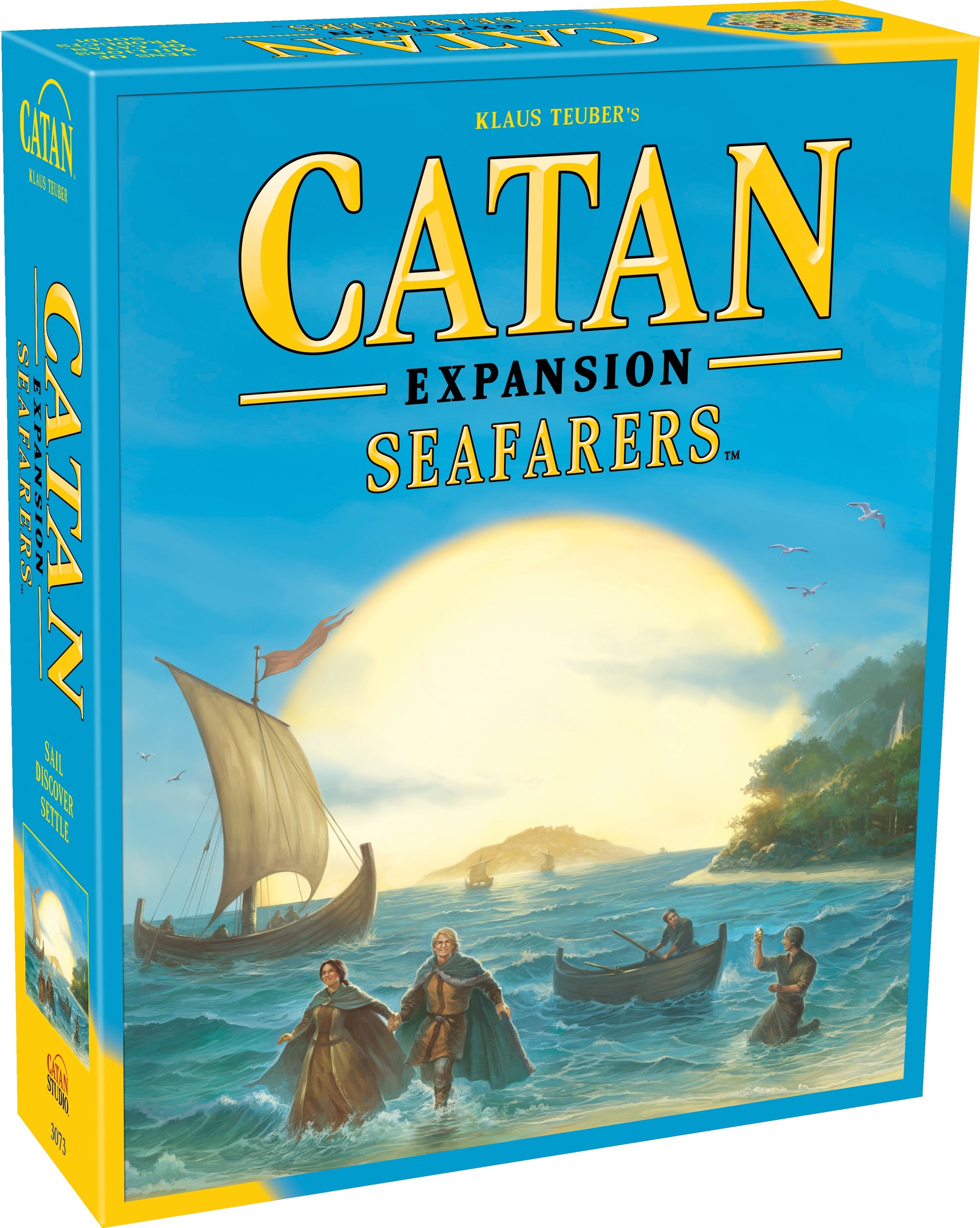 Catan Strategy Board Game: Seafarers Expansion for Ages 10 and up, from Asmodee