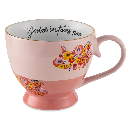 Emily In Paris, Ceramic Tea Mug, 14.8 fl oz, Pink