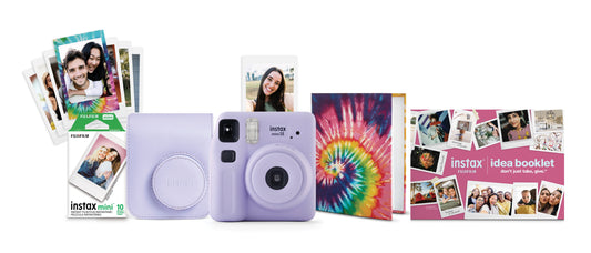 Fujifilm instax Mini SE Instant Camera Bundle, Lavender