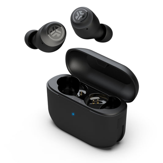 JLab Go Air Pop True Wireless Bluetooth Earbuds, Black