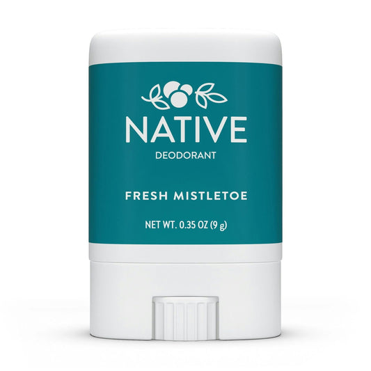 Native Limited Edition Mini Deodorant Fresh Mistletoe, 0.35 oz