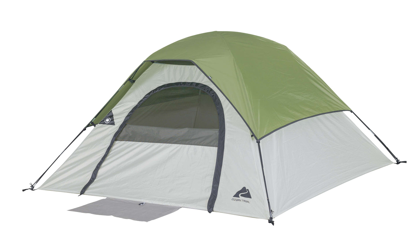 Ozark Trail, 3-Person Clip & Camp Dome Tent  7’ x 7’ x 44”,  5.64 lbs