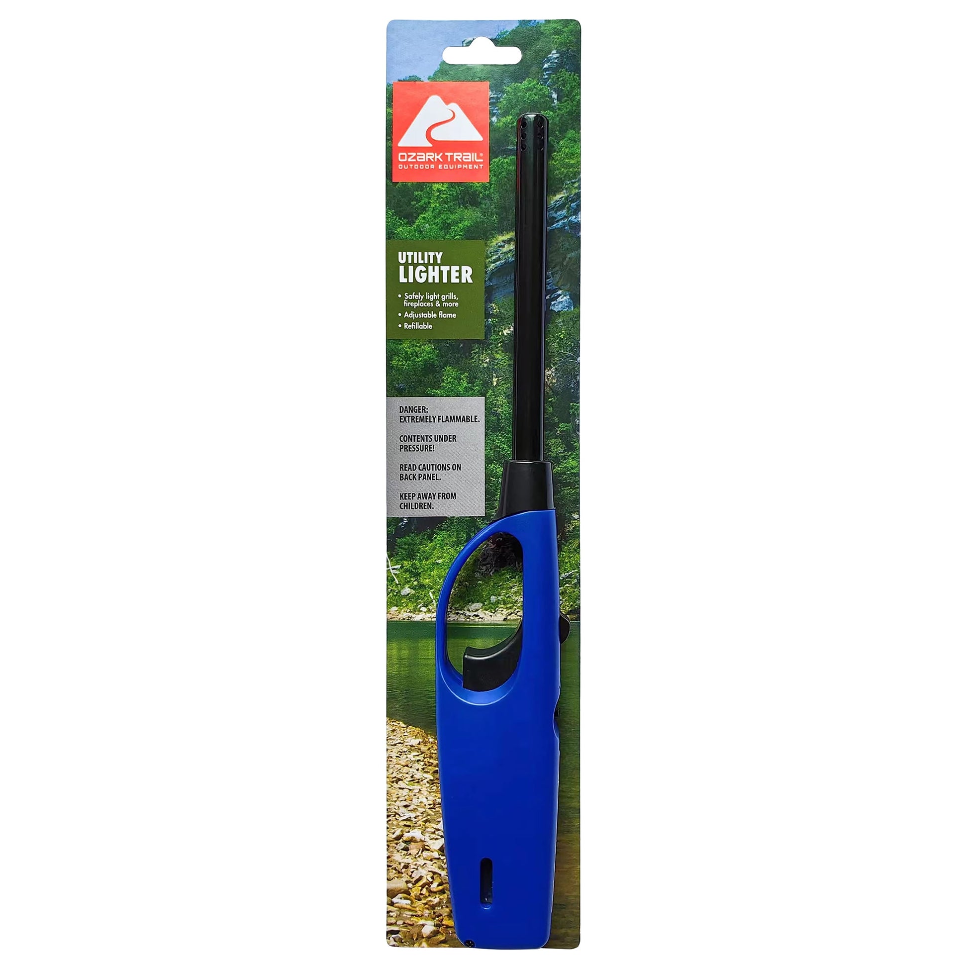 Ozark Trail Multipurpose BBQ Lighter, Blue, 1 Unit