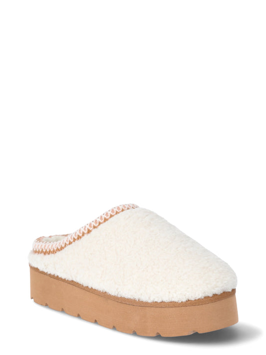 RACHEL Rachel Roy Women's Platform Cozy Scuff Slippers