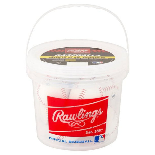 Rawlings | Official League Recreational Use Practice Baseballs | Youth/8U | OLB3 | Bucket | 8 Count