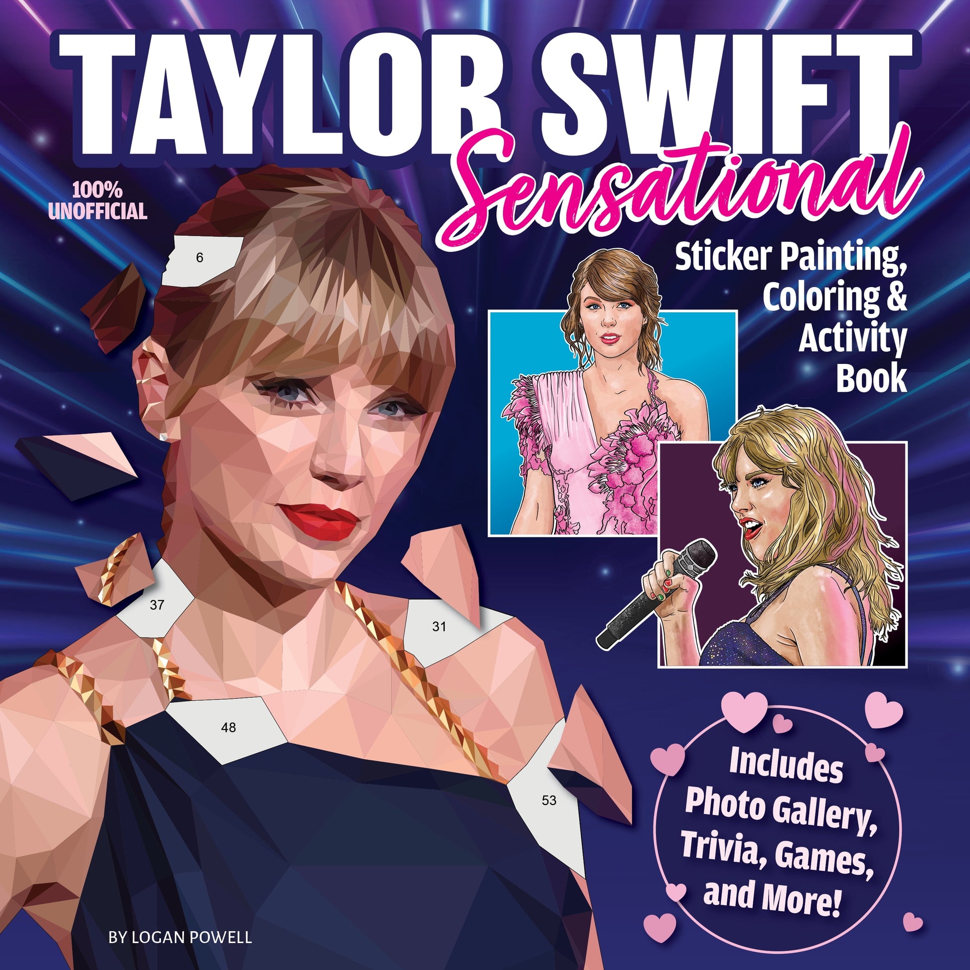 Taylor Swift Sensational Sticker, Coloring, & Activity Book (Walmart Exclusive) (Paperback)