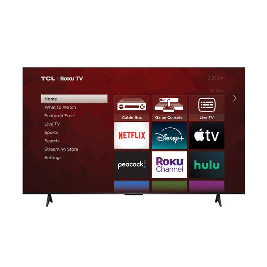 TCL 75” Class S4 (75S41BR) 4K UHD HDR LED Smart TV with Roku TV (NEW 2024)