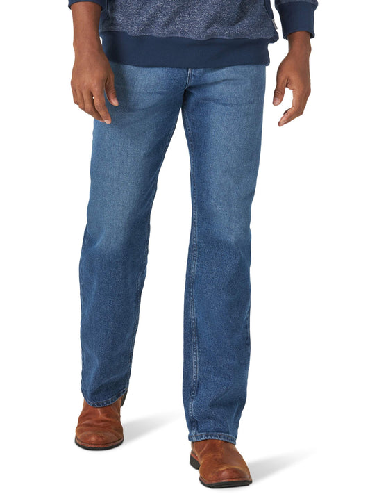 Wrangler Men's and Big Men's Relaxed Fit Jeans with Flex