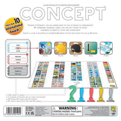 Concept Party Board Game for Ages 10 and up, from Asmodee