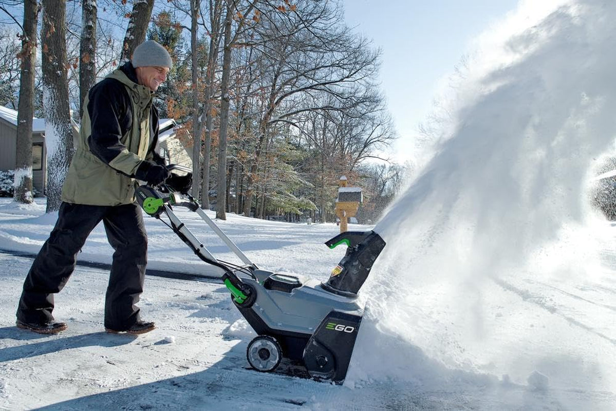 EGO Power+ SNT2102 21-Inch 56-Volt Cordless Snow Blower with Peak Power Two 5.0Ah Batteries and Charger Included