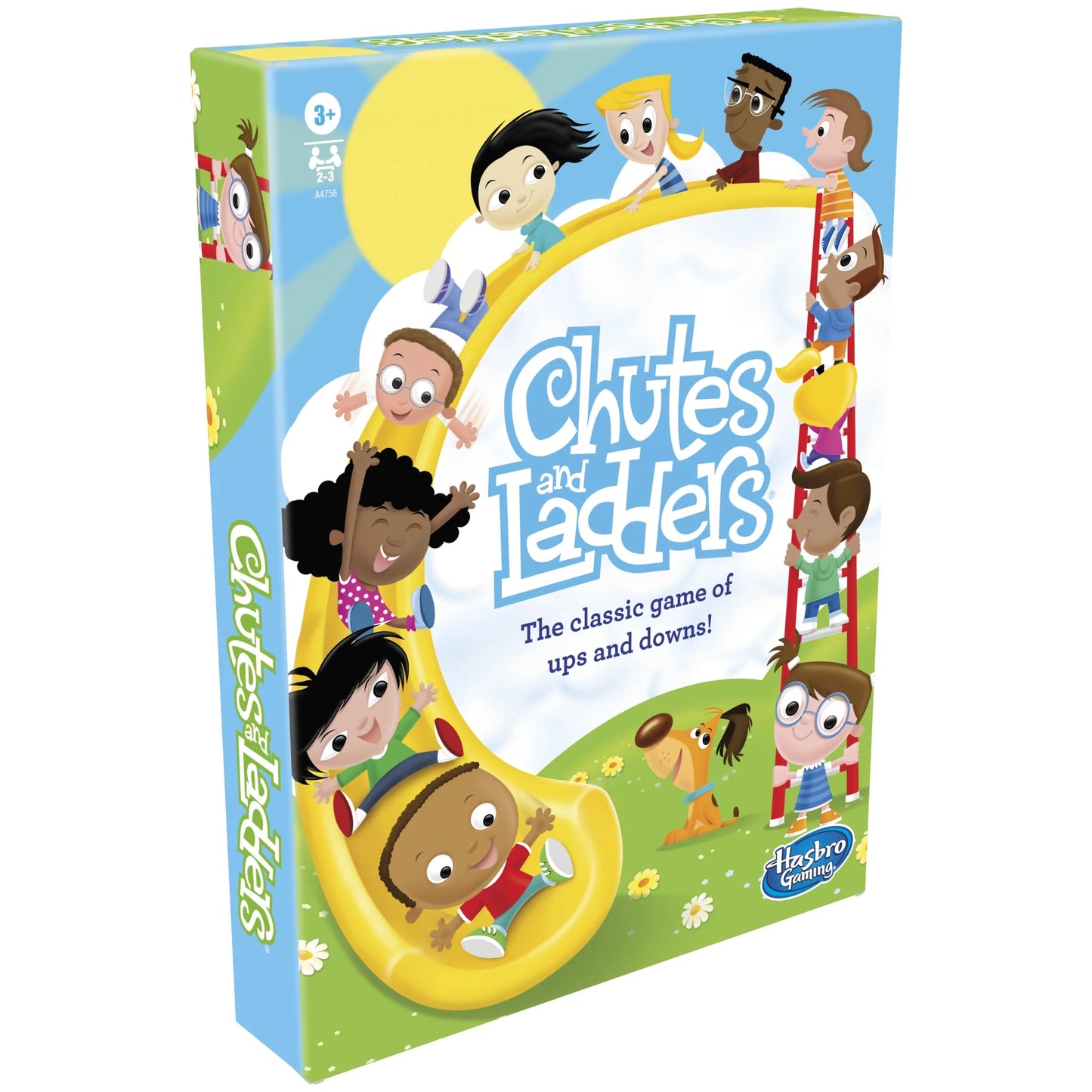 Chutes and Ladders Kids Board Game, Games for Preschoolers, 2-3 Players, Christmas Gifts for Kids, Ages 3+