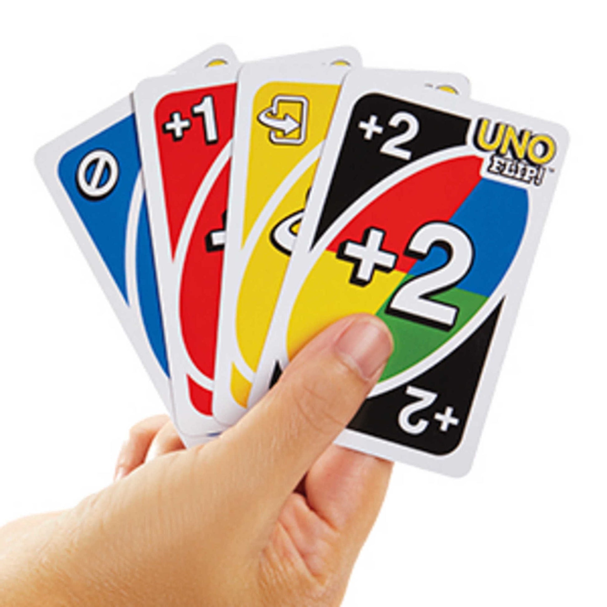 UNO Flip! Card Game for Kids, Adults & Family Night with Double-Sided Cards, Light & Dark