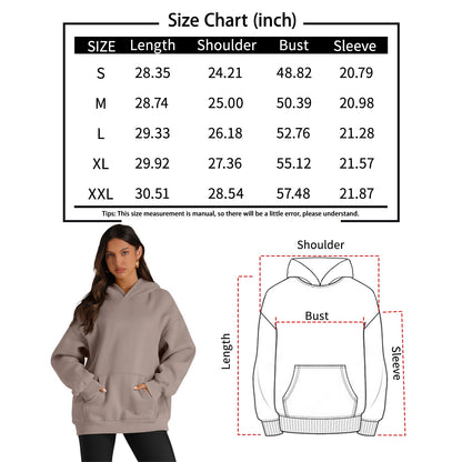 SUNBS Oversized Hoodies for Women Fall Fashion Sweatshirts Pullover Womens Clothes with Pocket