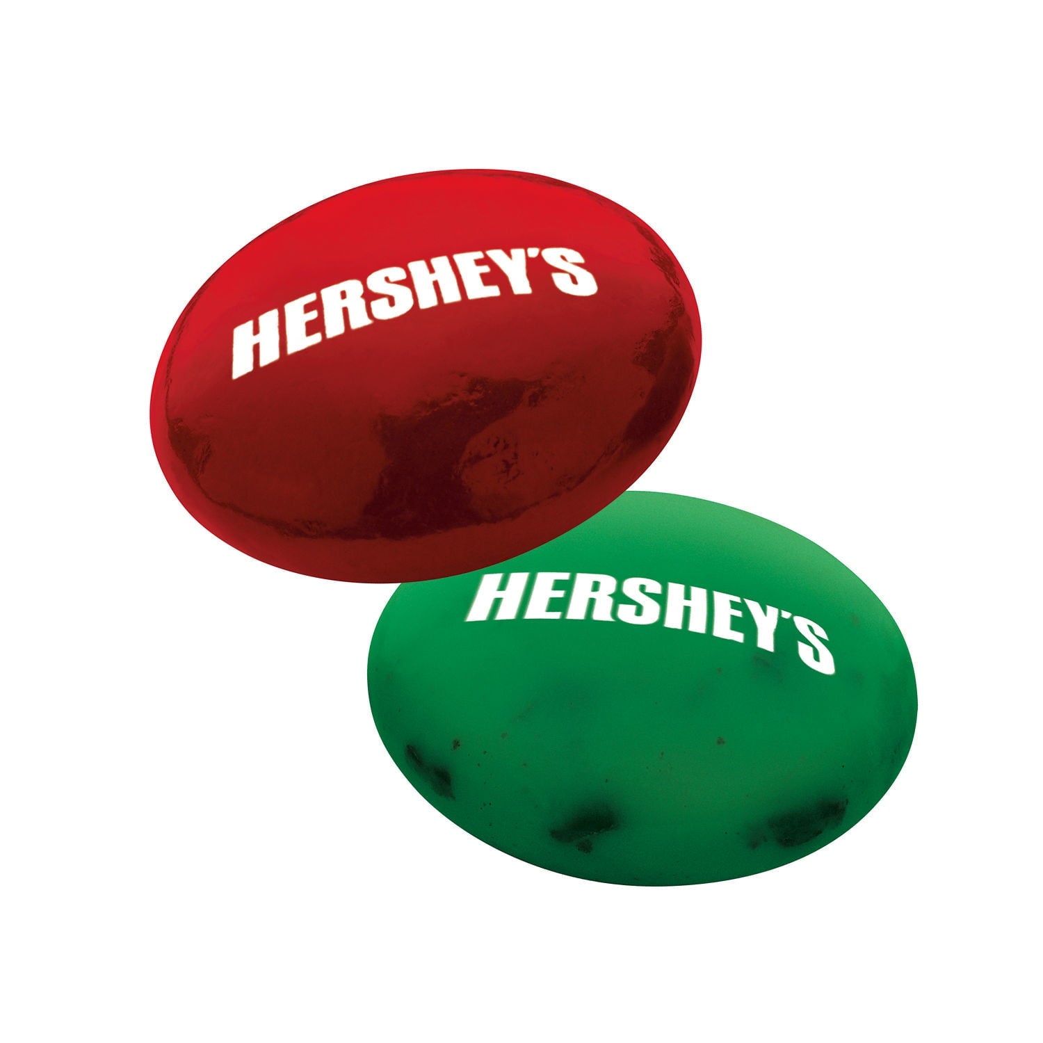 Hershey's Hershey-Ets Candy Coated Milk Chocolate Christmas Candy, Plastic Cane 1.4 oz