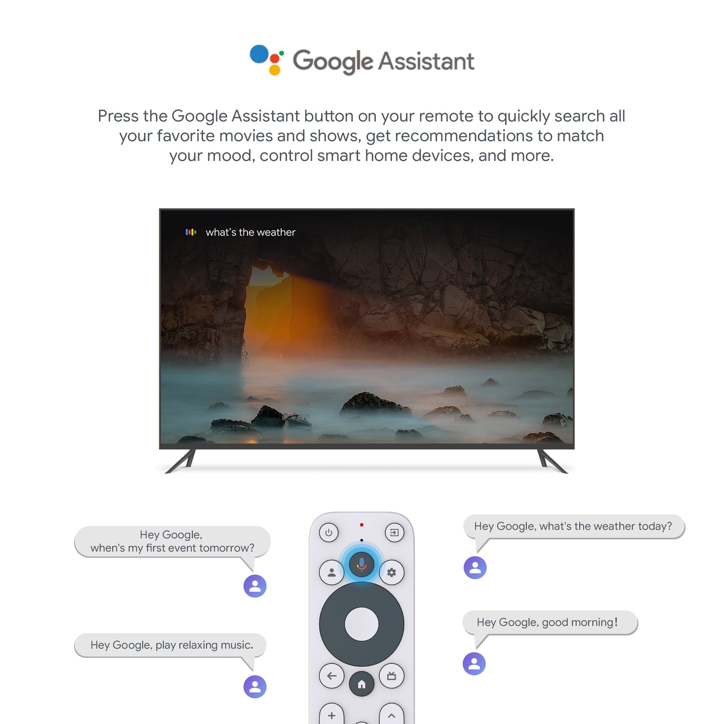 onn. Google TV 4K Streaming Box (New, 2023), 4K UHD Resolution