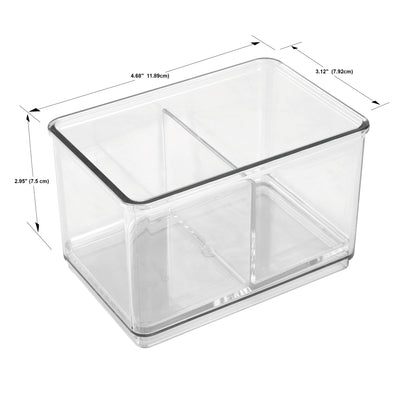 The Home Edit Office Drawer Edit Organizer, 6 Pieces, Clear