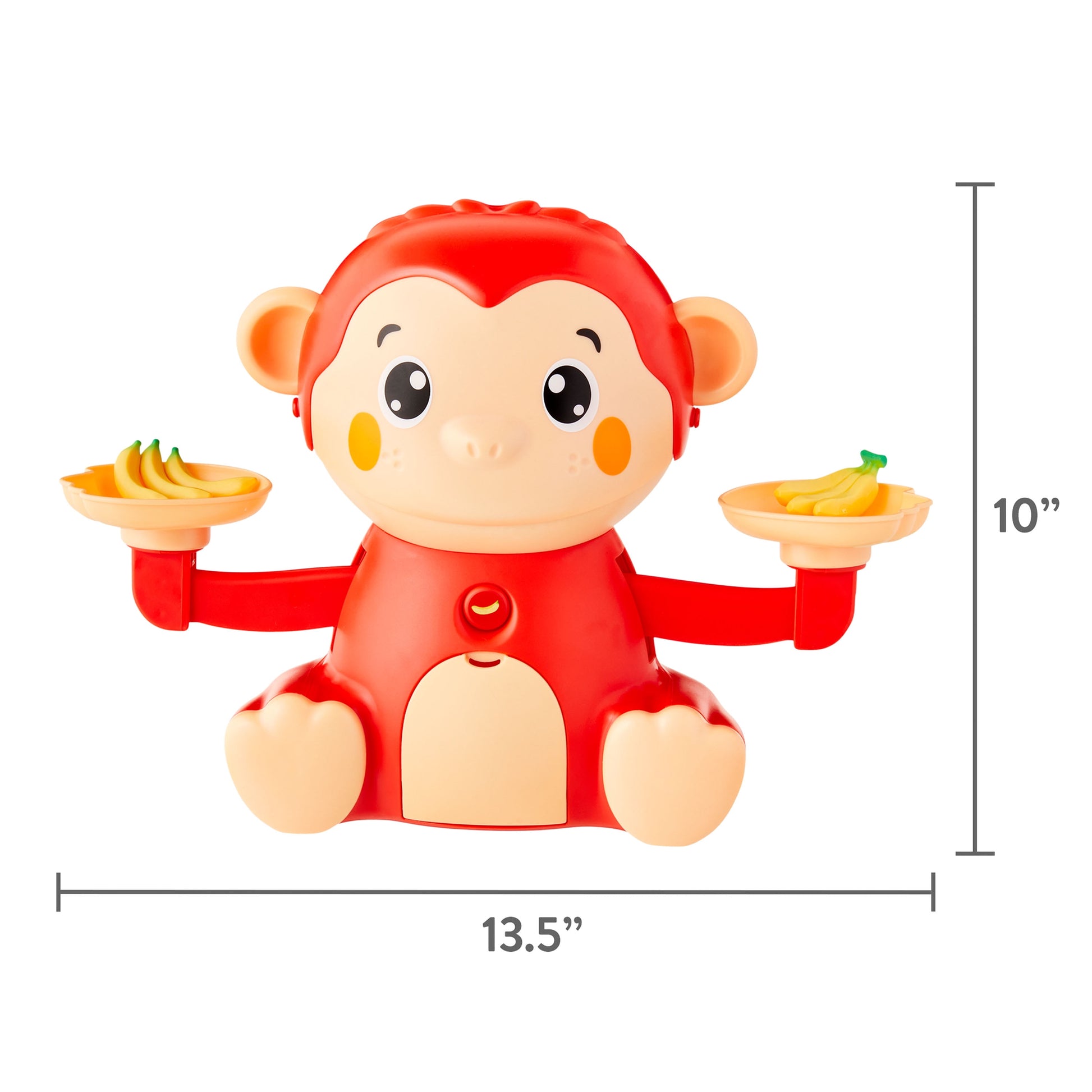 Spark Create Imagine Math, Counting & Balance Plastic Monkey Play Set for Preschool, Ages 3 and Up