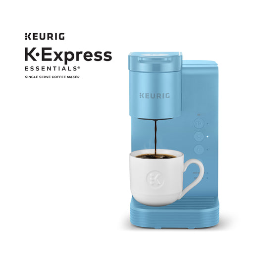 Keurig K-Express Essentials Sky Blue Single-Serve K-Cup Pod Coffee Maker