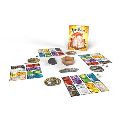 Spell Book Board Game for Ages 12 and up, from Asmodee