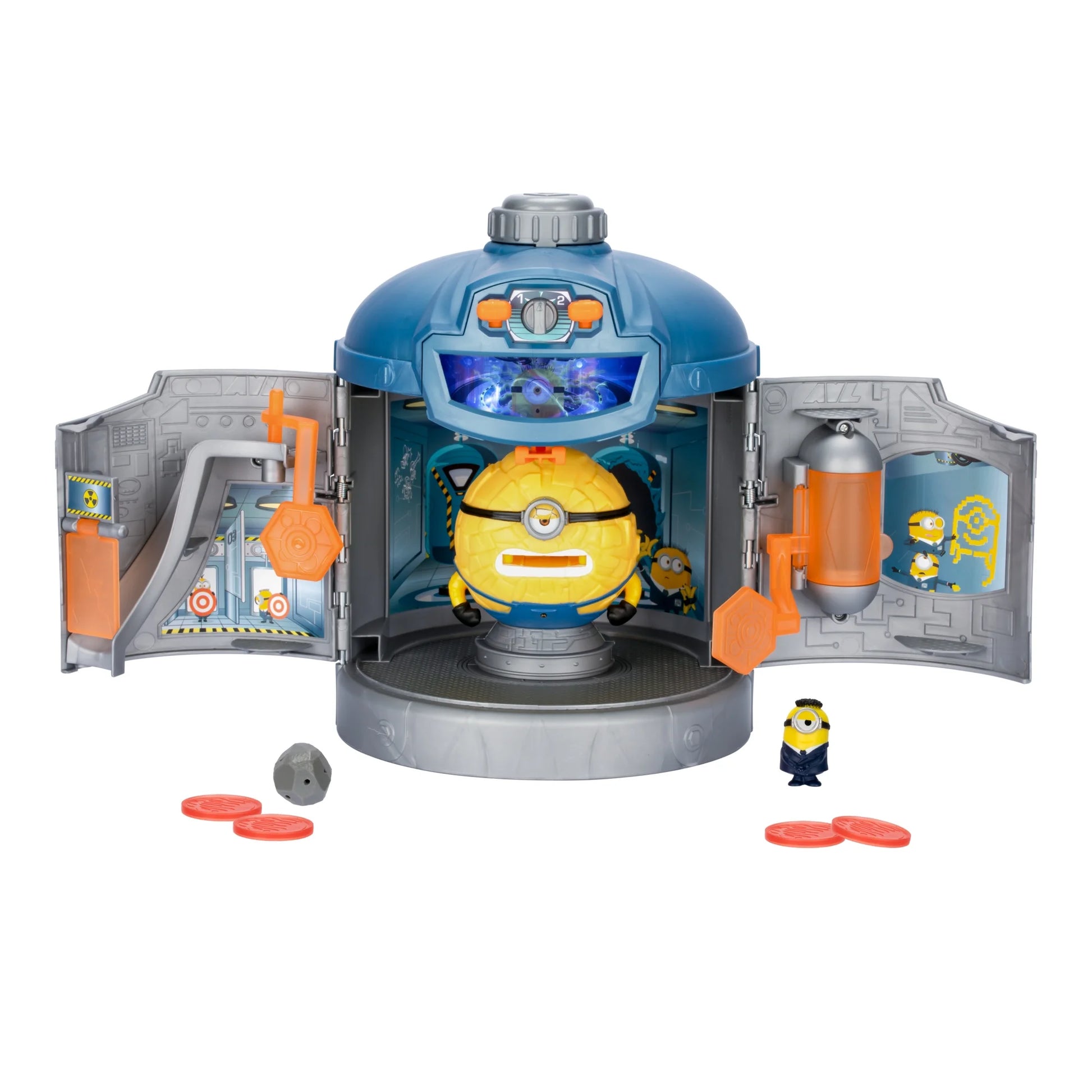 Despicable Me 4 Jerry Transformation Chamber Playset Action Figures