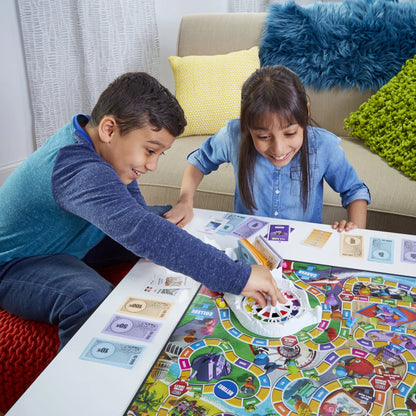 The Game of Life Kids Board Game, 2-4 Players, Family Games, Christmas Gifts for Kids, Ages 8+