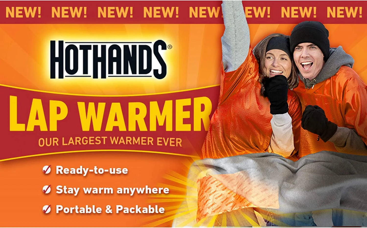 HotHands Large 16” x 10” Lap Warmer