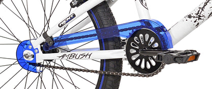 Kent Ambush BMX Bike, 20" Wheels, Youth Ages 7-14 Years, Blue