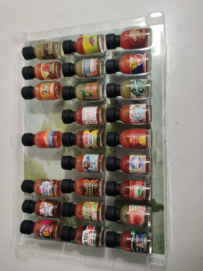 The Modern Gourmet World Wide Hot Sauce 25pk, Gift Set, Food Form Liquid